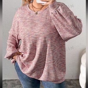 Colorful light sweater